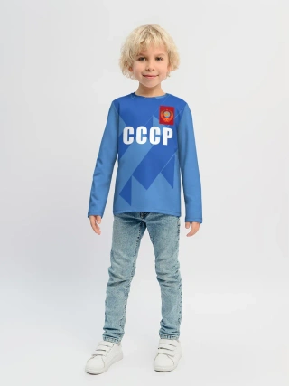 Детский лонгслив / Лев Яшин ретро