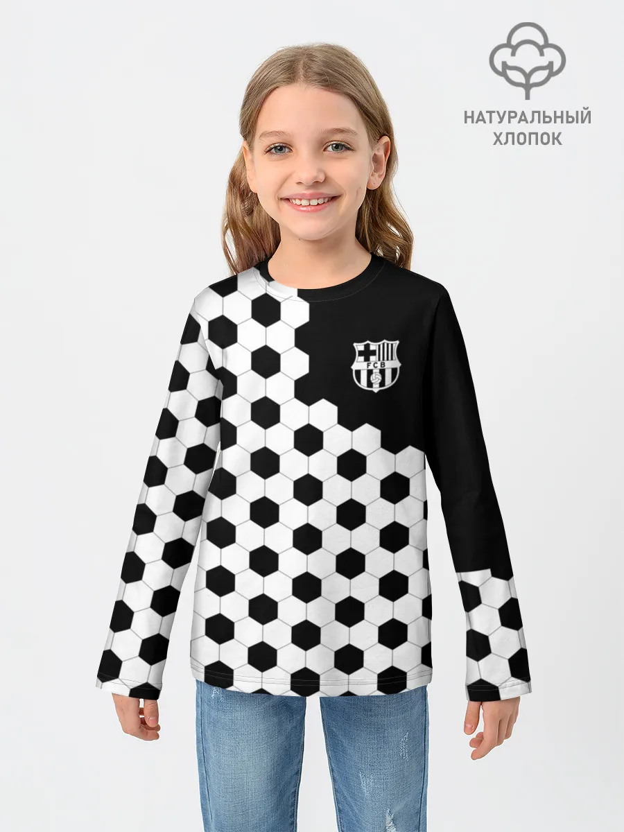 Детский лонгслив / FC Barcelona
