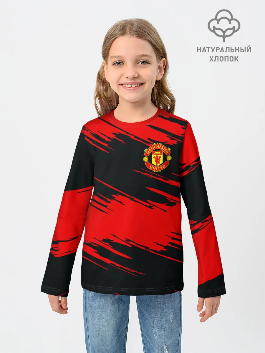Детский лонгслив / Manchester United