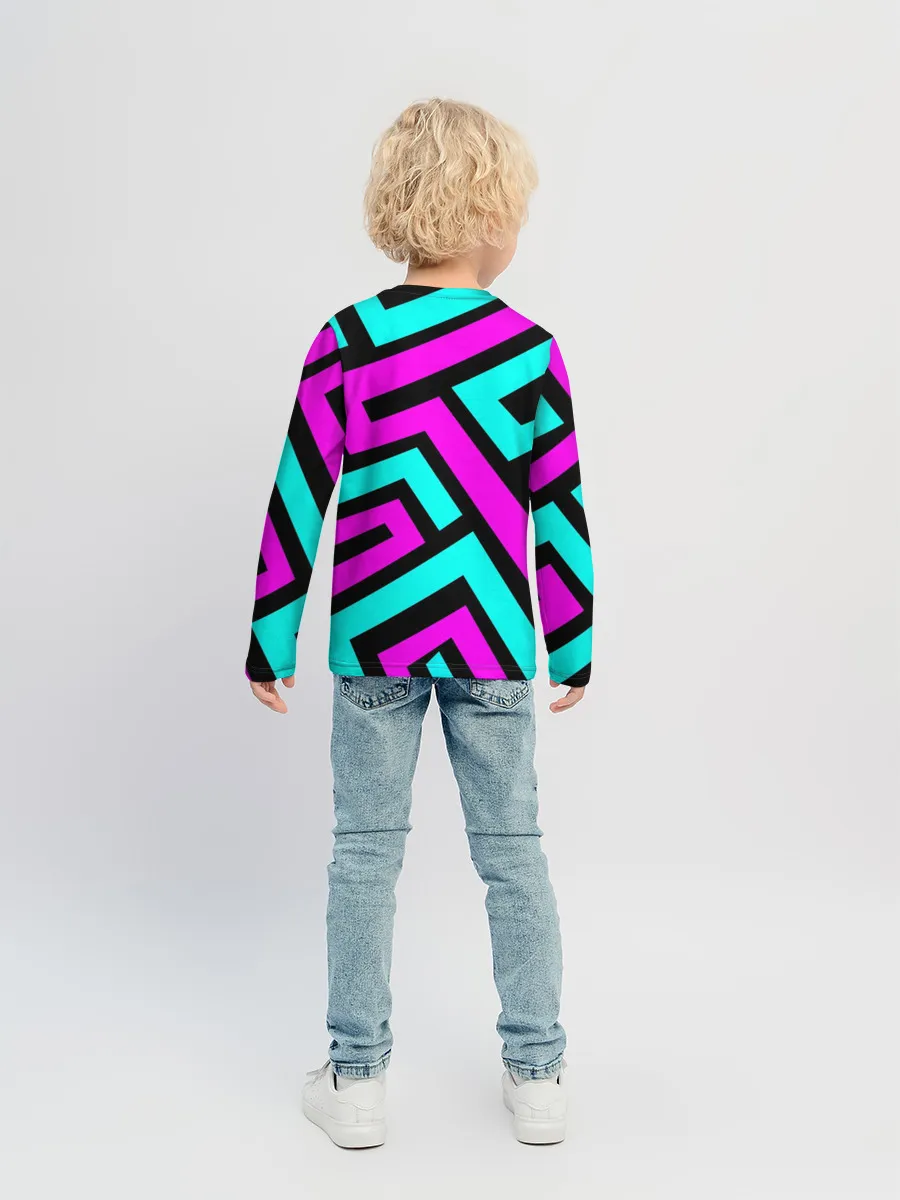 Детский лонгслив / Abstract Background 4