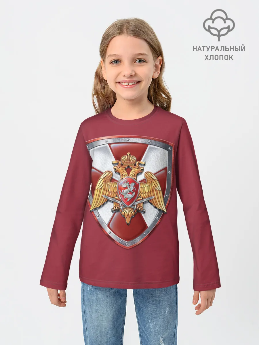 Детский лонгслив / Росгвардия
