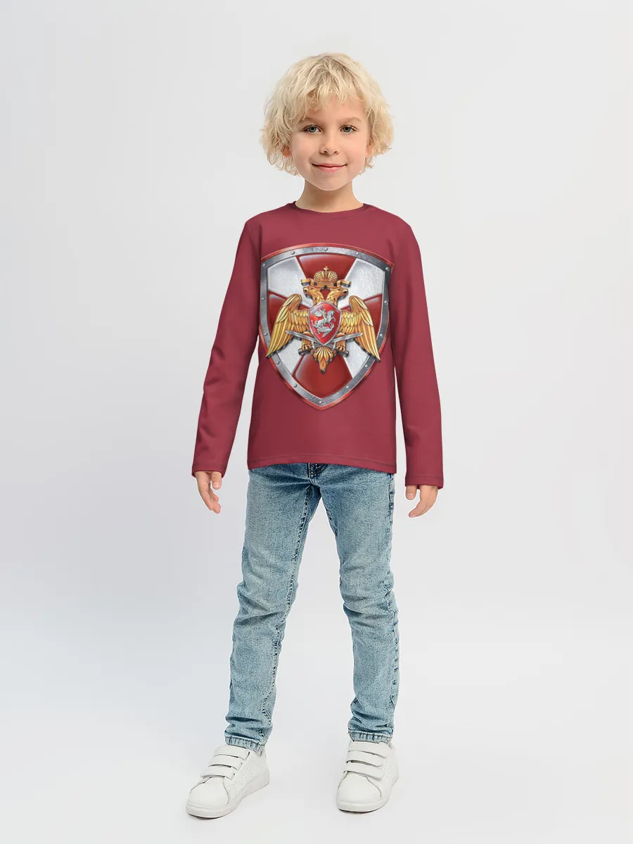 Детский лонгслив / Росгвардия