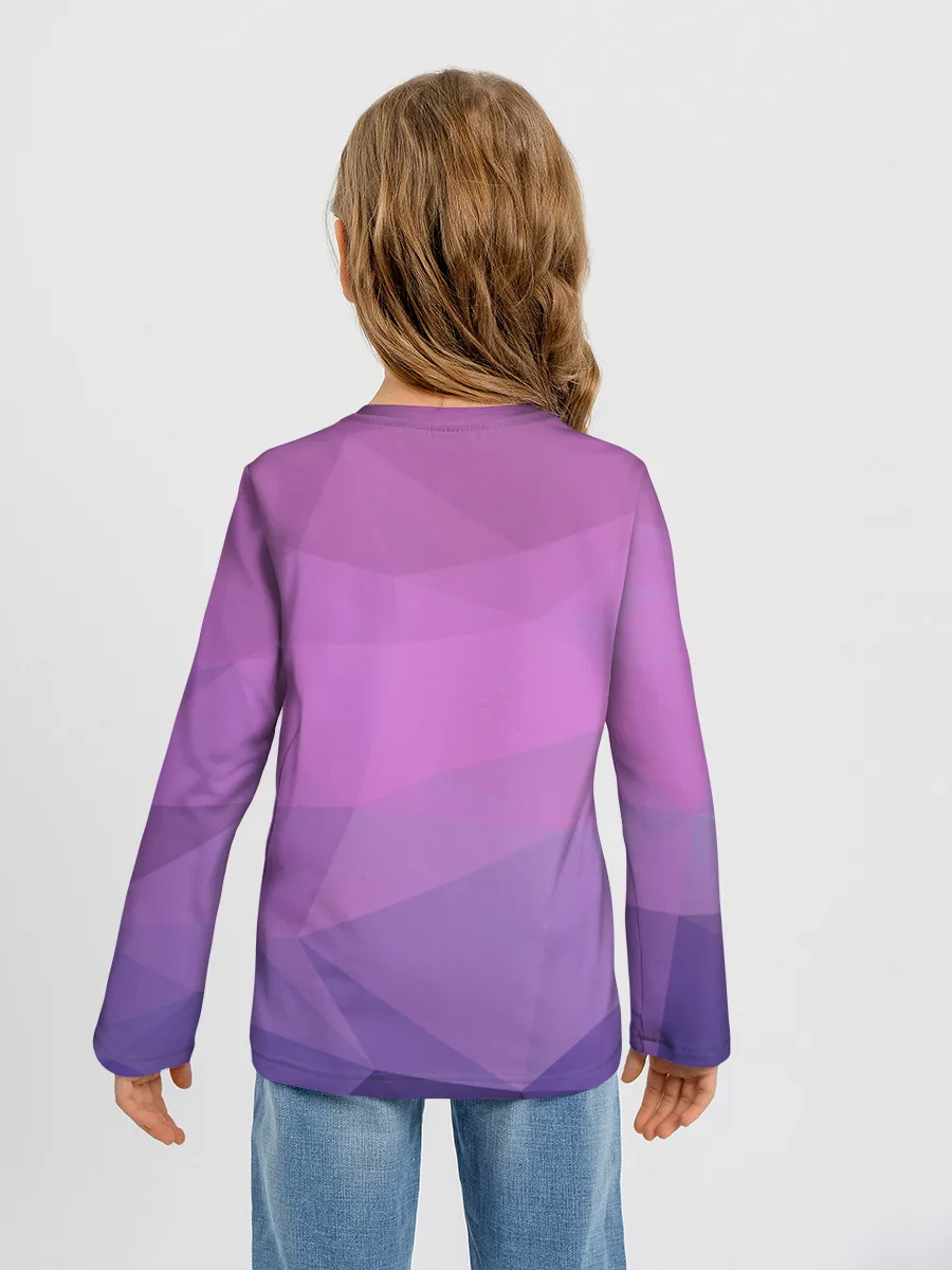 Детский лонгслив / Абстракция