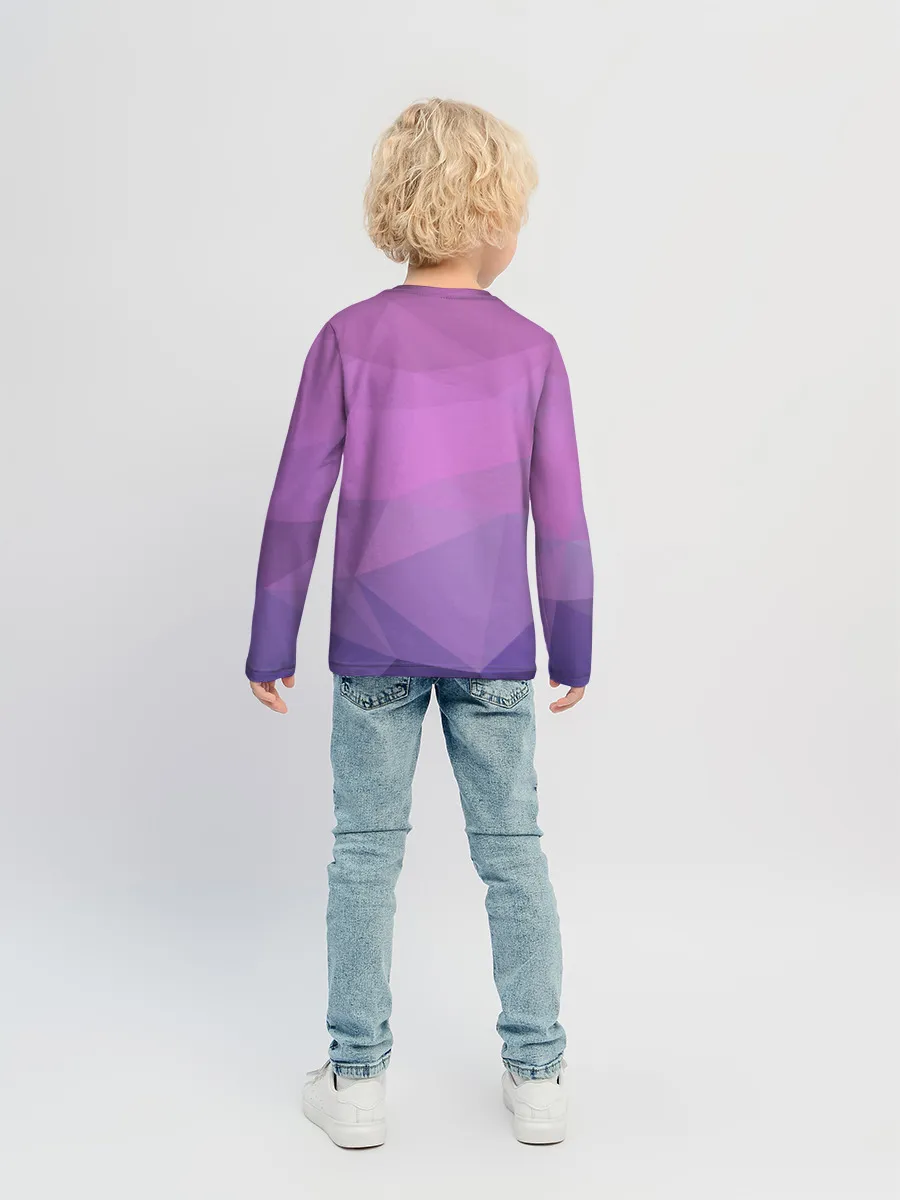 Детский лонгслив / Абстракция