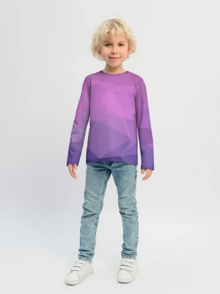 Детский лонгслив / Абстракция