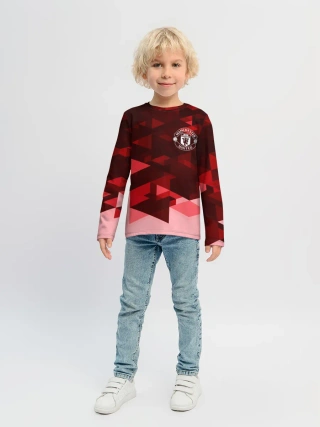 Детский лонгслив / Манчестер Юнайтед