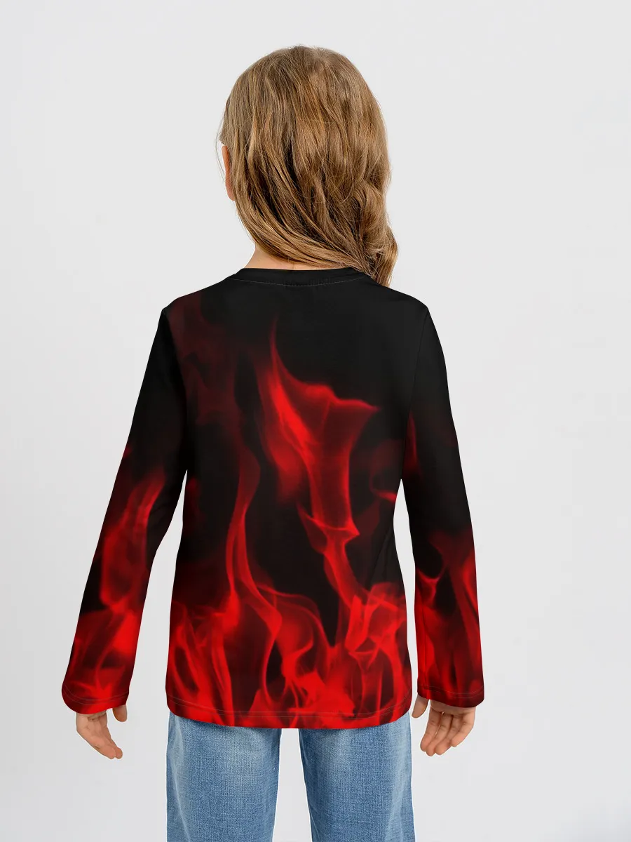 Детский лонгслив / AC DC