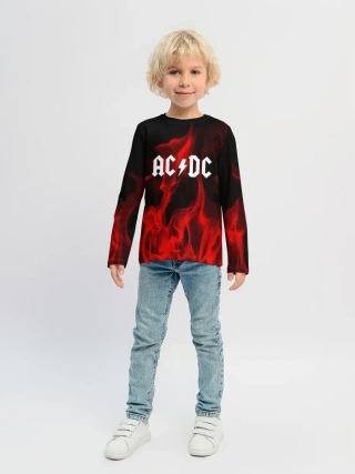 Детский лонгслив / AC DC