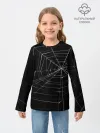 Детский лонгслив / Паутина