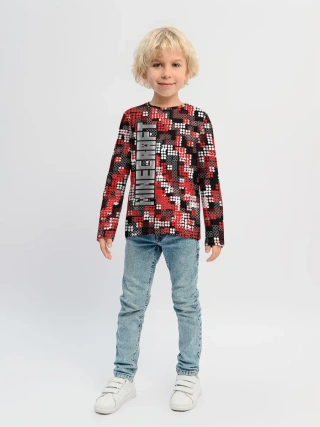 Детский лонгслив / Майнкрафт