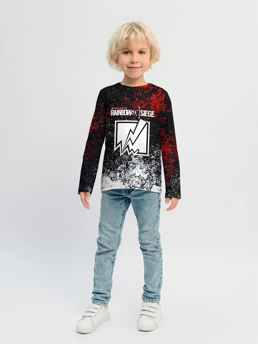 Детский лонгслив / Rainbow six Siege