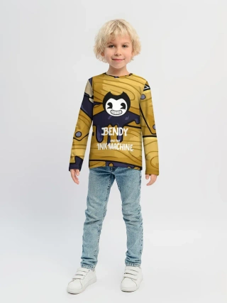 Детский лонгслив / Bendy and the Ink Machine