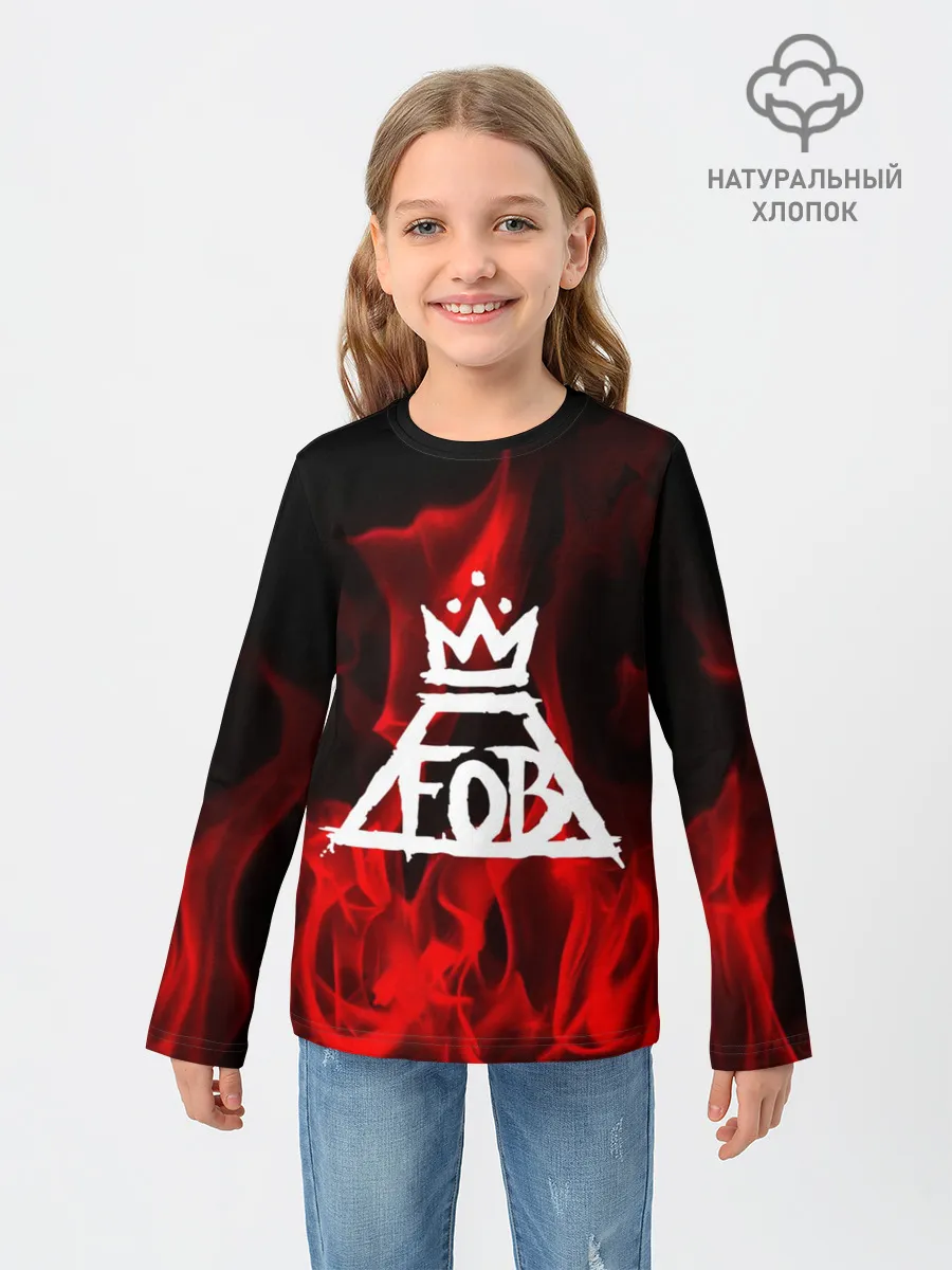 Детский лонгслив / Fall out Boy