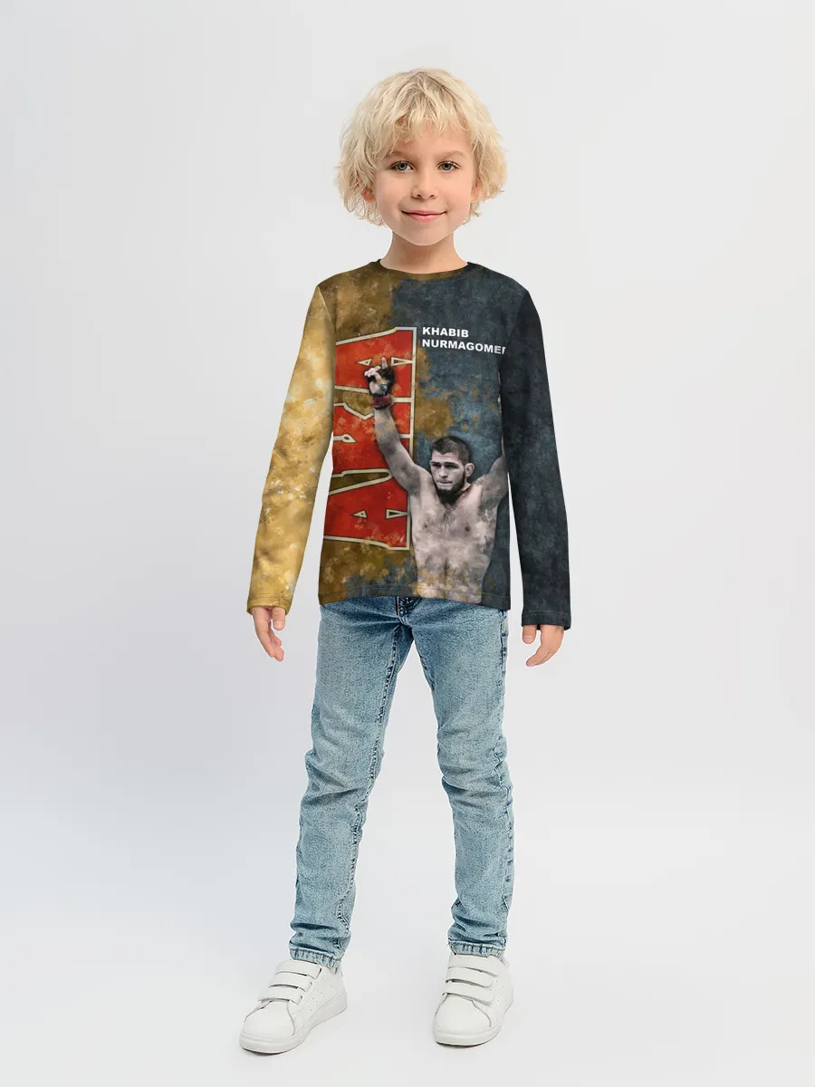 Детский лонгслив / Хабиб Нурмагомедов