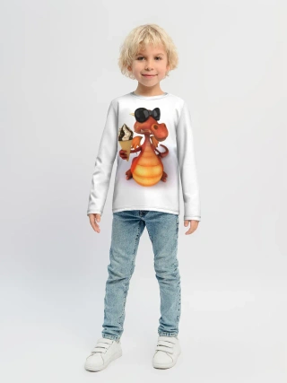 Детский лонгслив / ДОБРЫЙ ДРАКОН | GOOD DRAGON