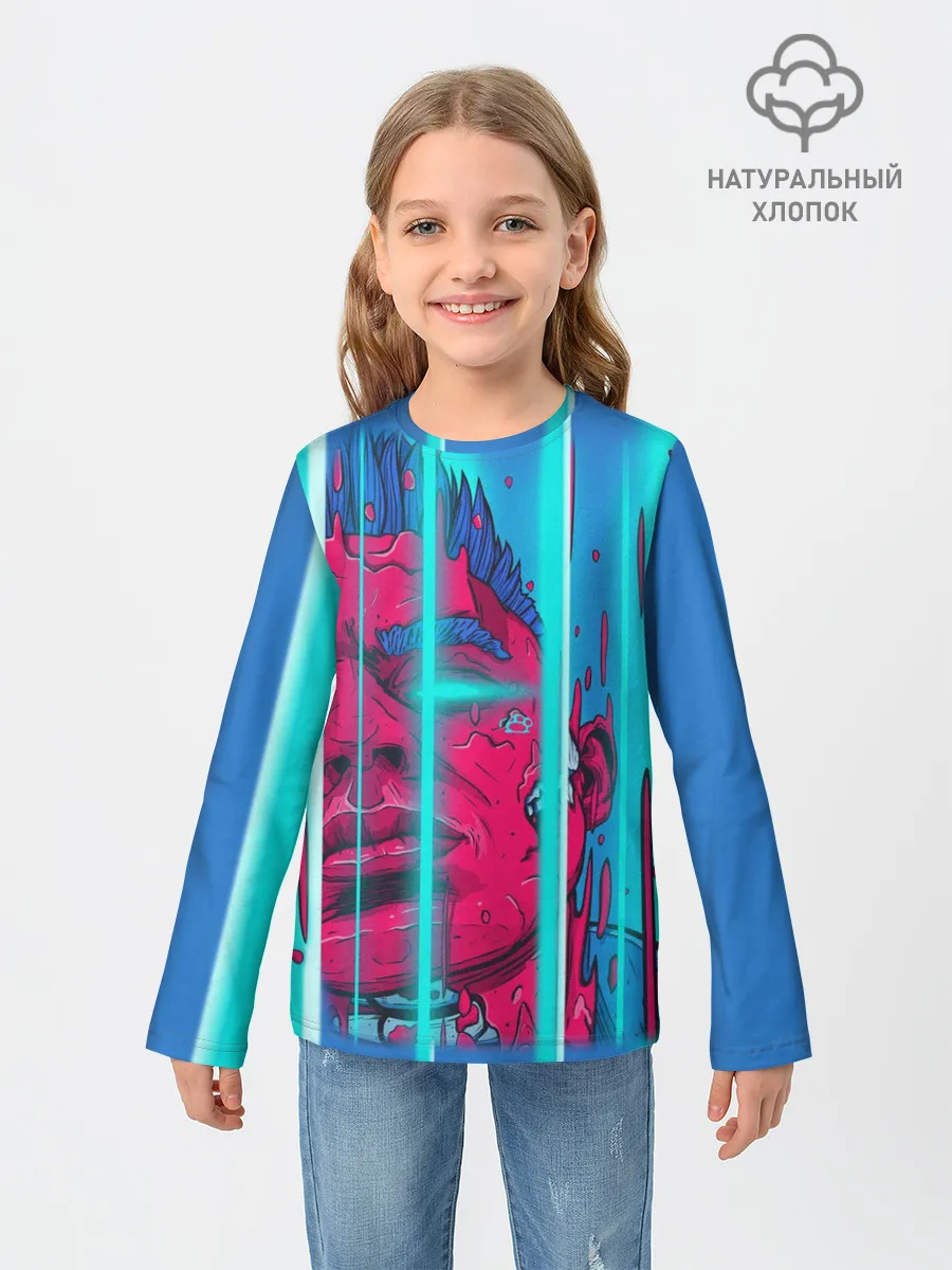 Детский лонгслив / Сайонара бой