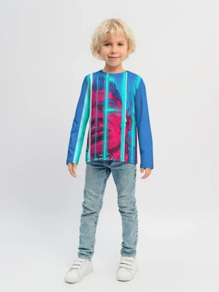 Детский лонгслив / Сайонара бой