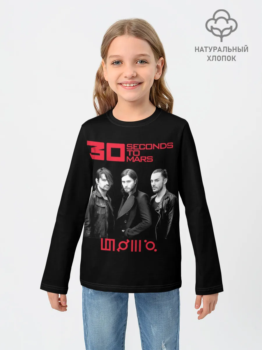 Детский лонгслив / 30 seconds to Mars