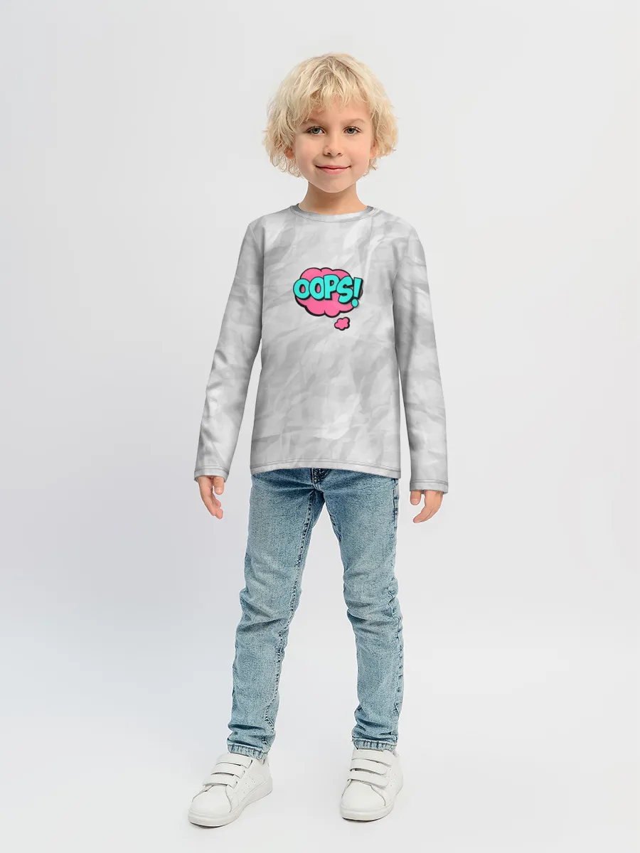 Детский лонгслив / OOPS