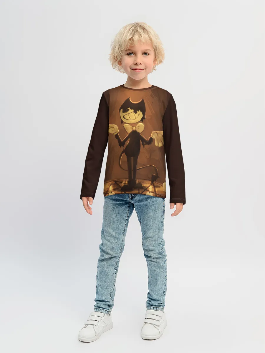 Детский лонгслив / Bendy and the ink machine