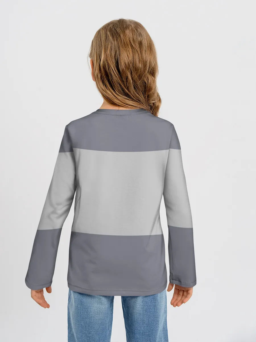 Детский лонгслив / Think