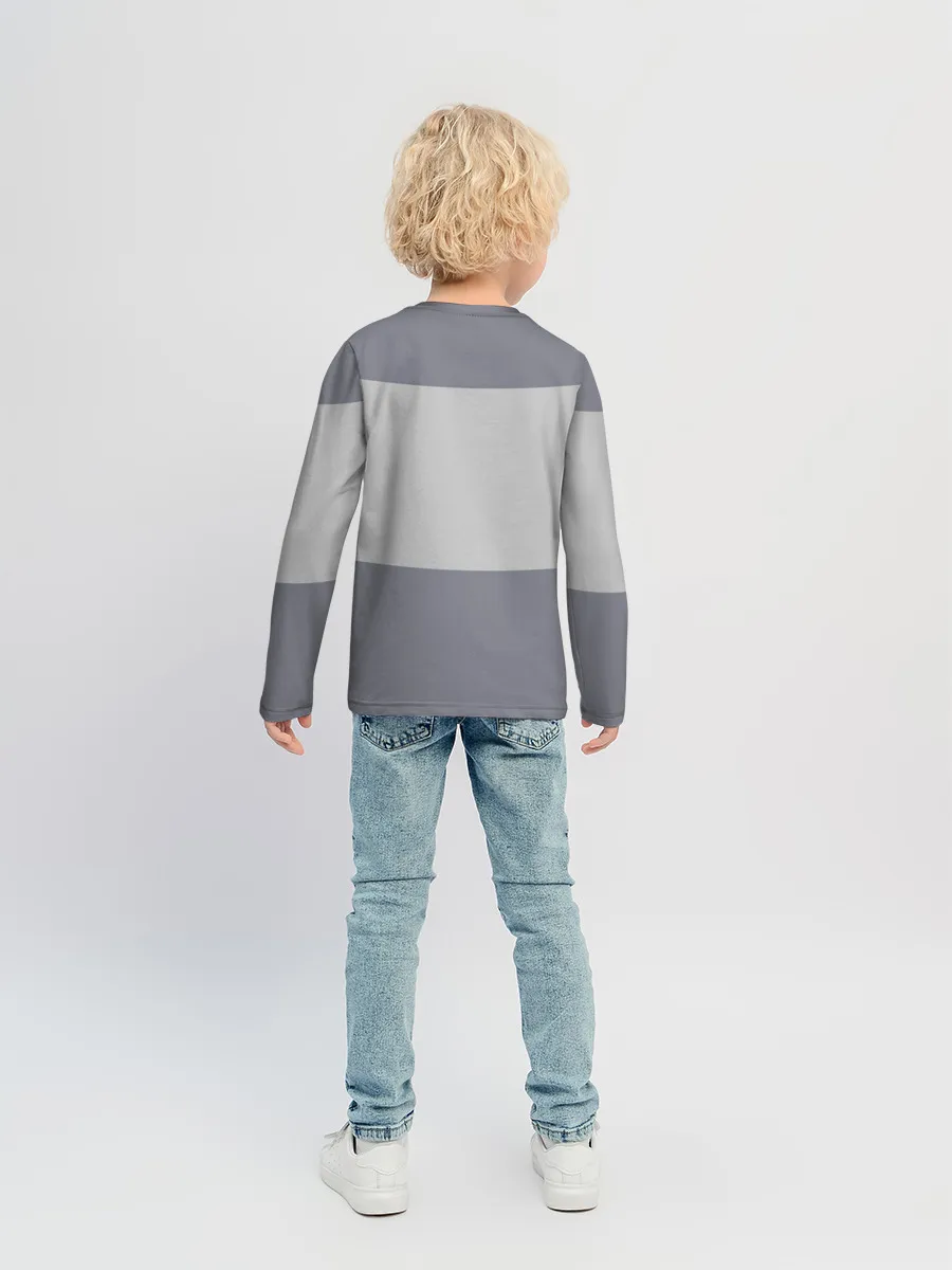 Детский лонгслив / Think