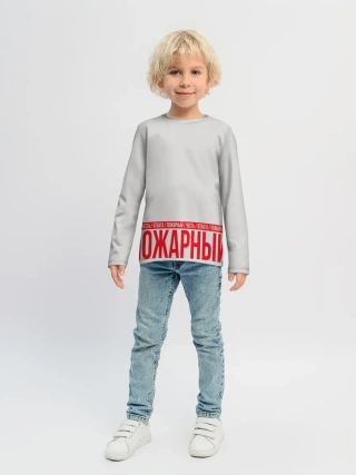 Детский лонгслив / Пожарный