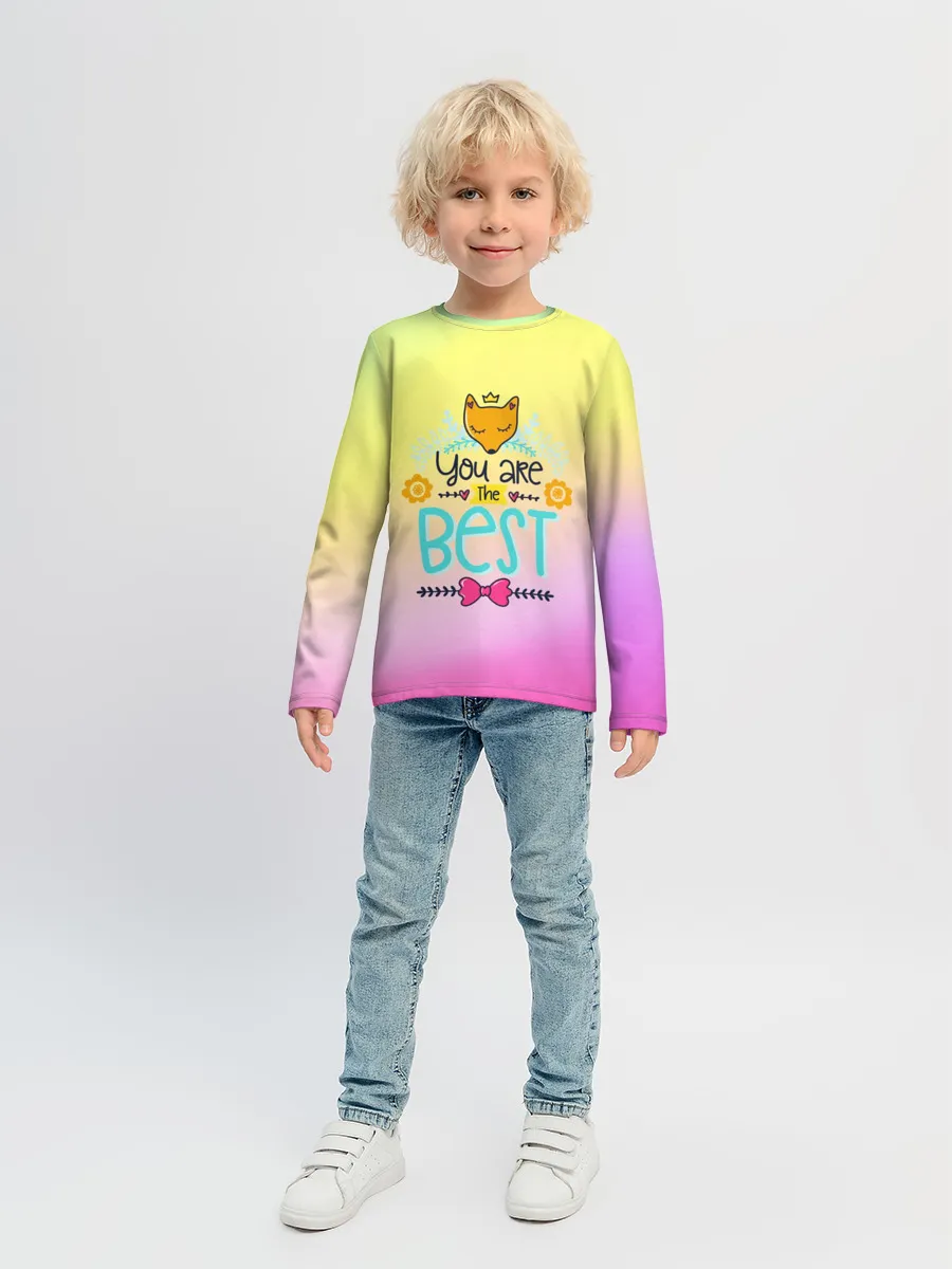 Детский лонгслив / Ты самый лучший!