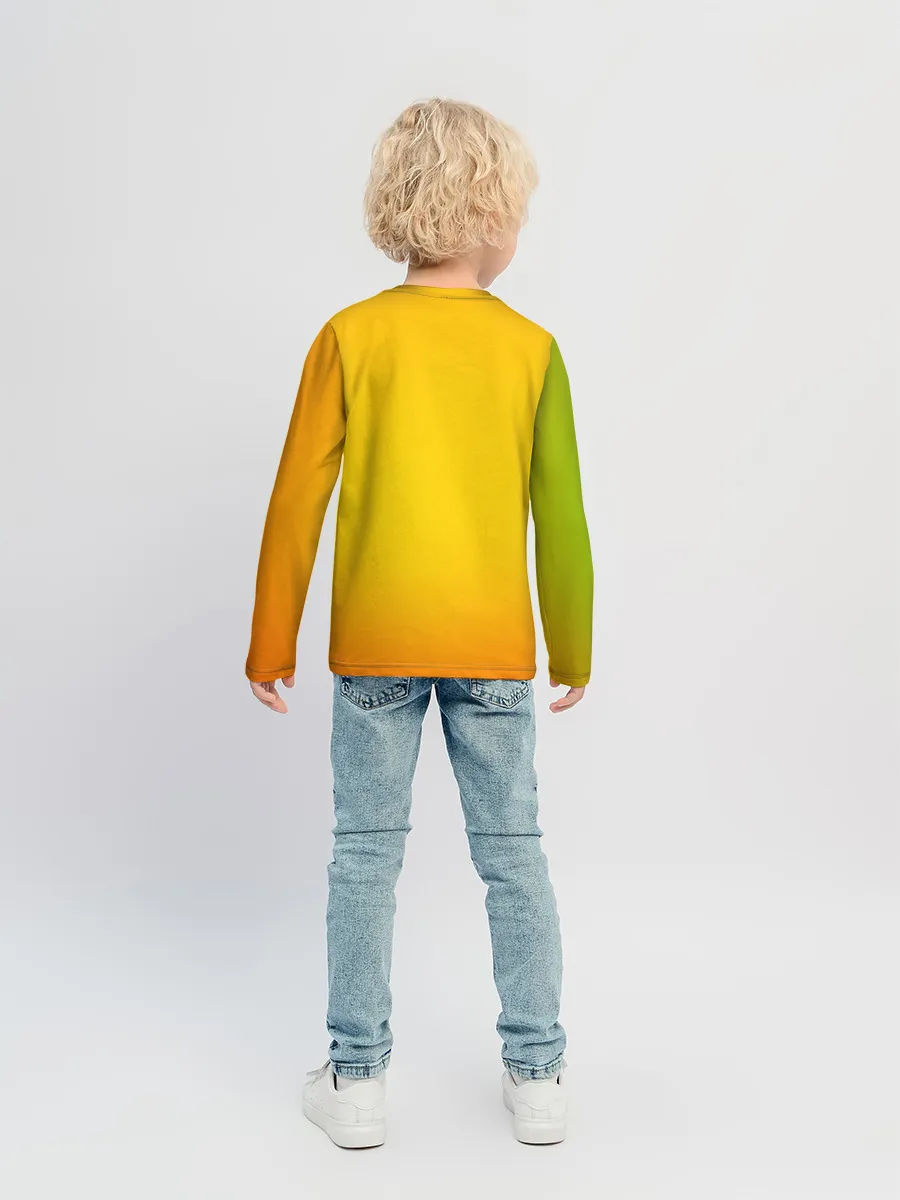 Детский лонгслив / С днем рождения!