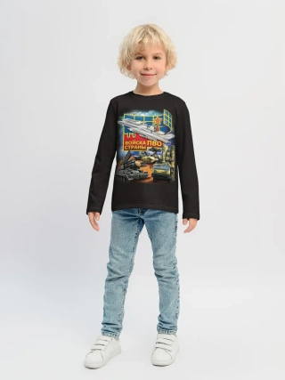 Детский лонгслив / Войска ПВО страны