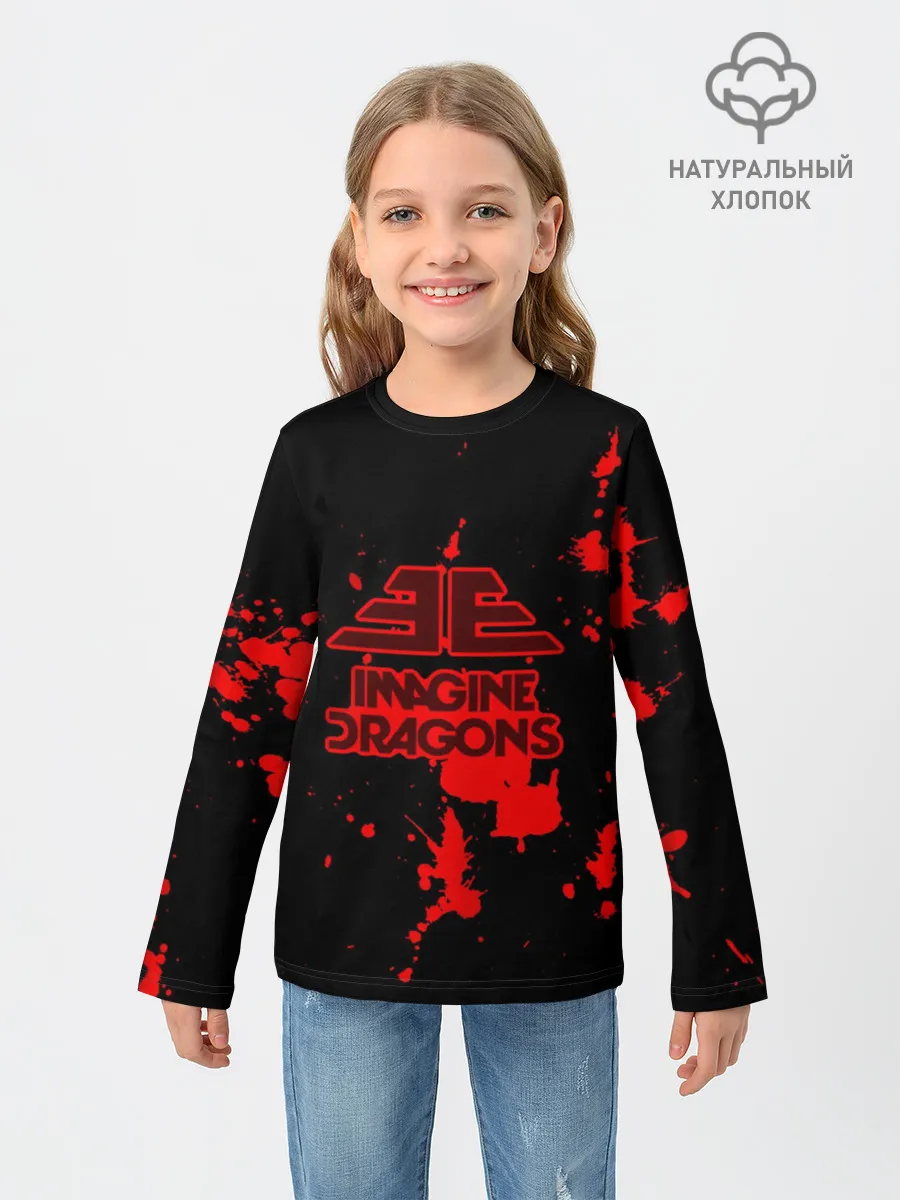 Детский лонгслив / Imagine Dragons