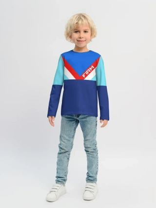 Детский лонгслив / Стиль 90 х