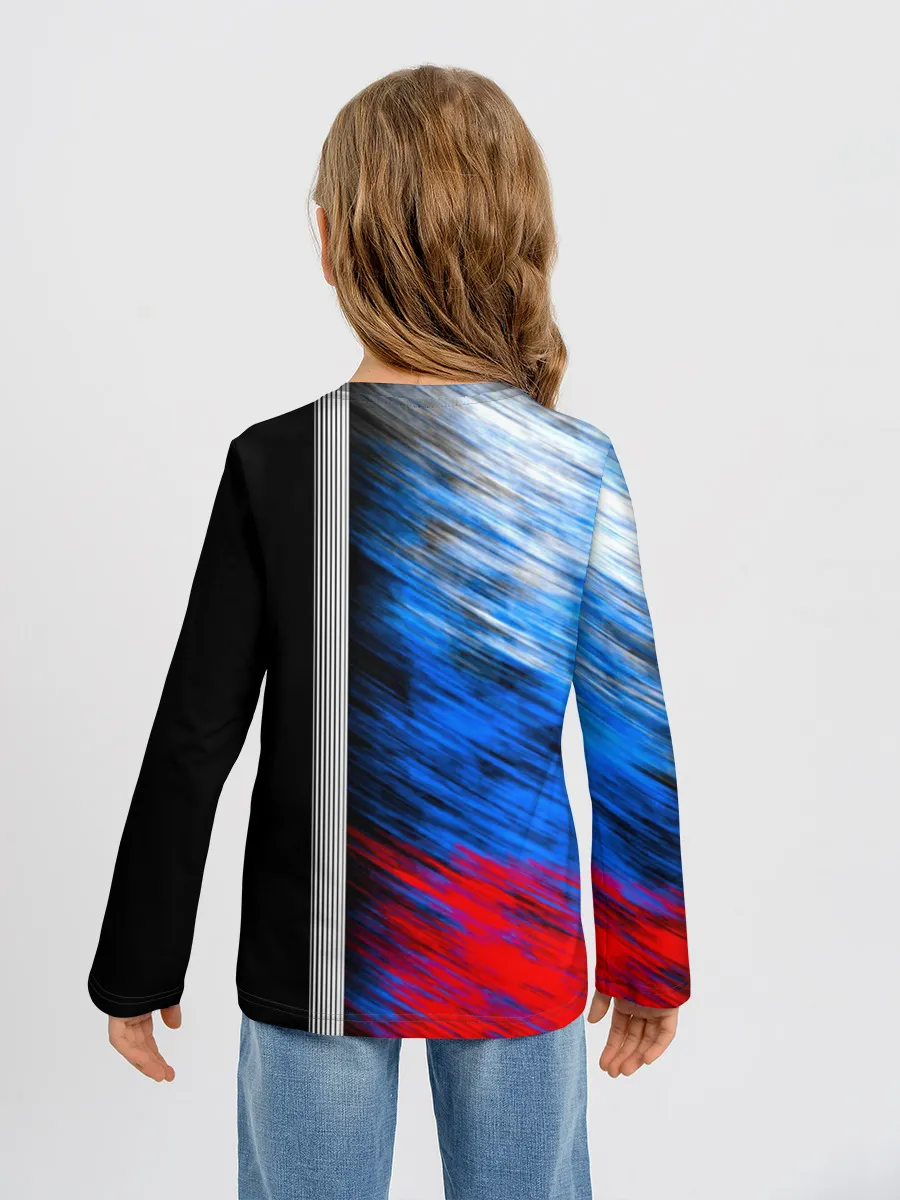 Детский лонгслив / Велоспорт