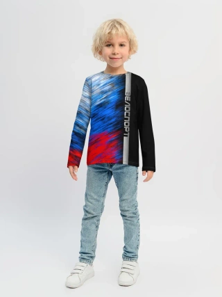 Детский лонгслив / Велоспорт