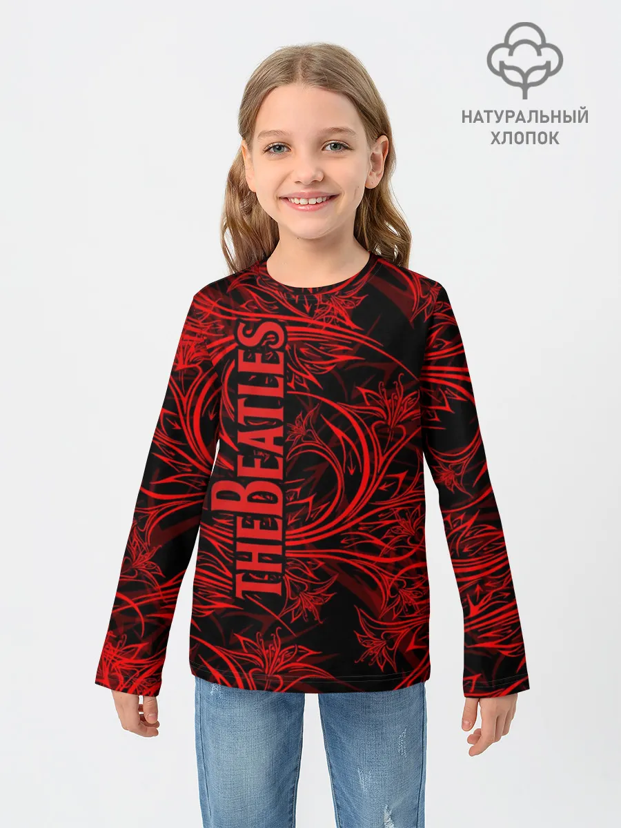 Детский лонгслив / The Beatles