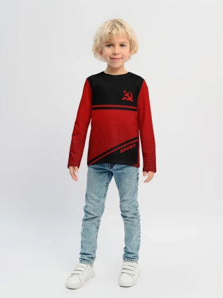 Детский лонгслив / USSR SPORT | СССР СПОРТ
