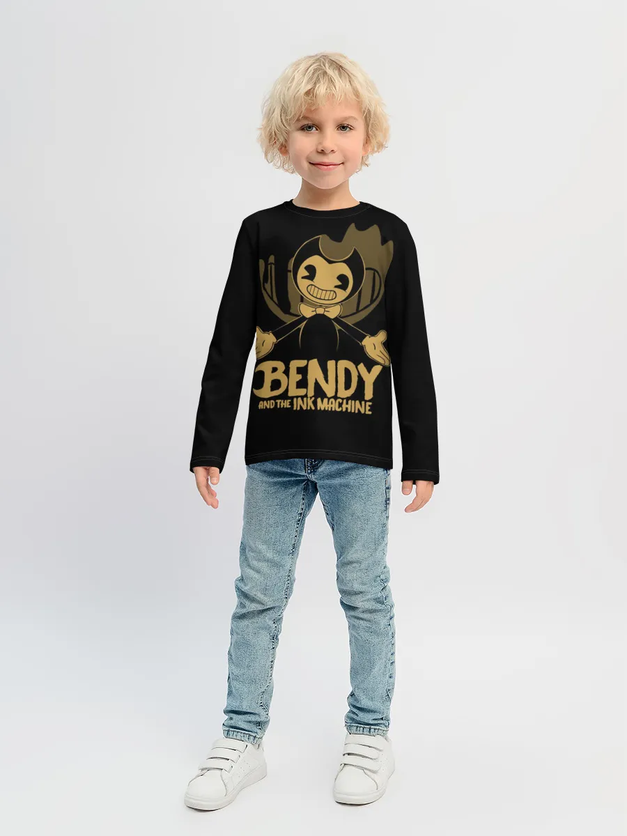 Детский лонгслив / Bendy and the ink machine