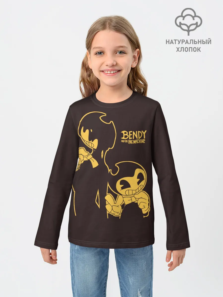 Детский лонгслив / Bendy and the ink machine