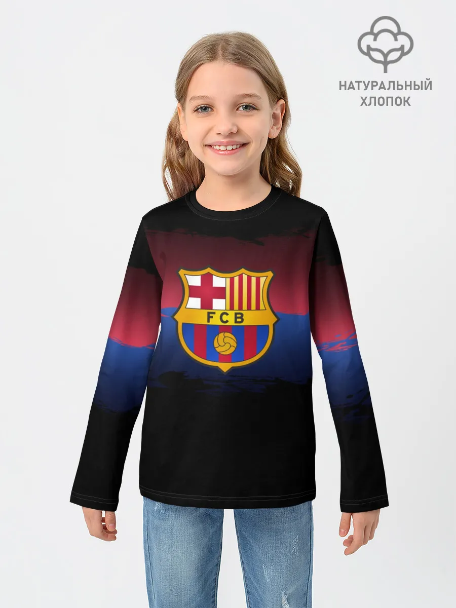 Детский лонгслив / Barcelona FC