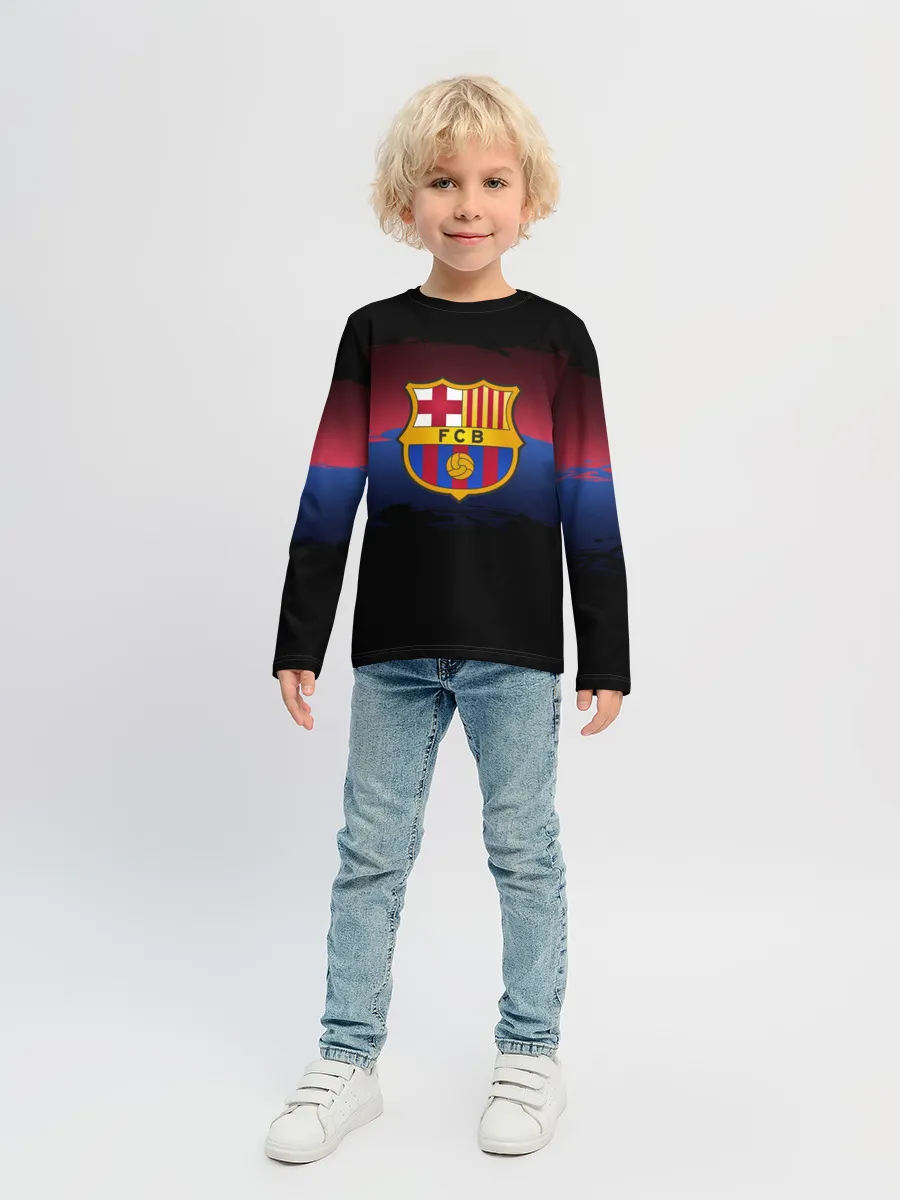 Детский лонгслив / Barcelona FC
