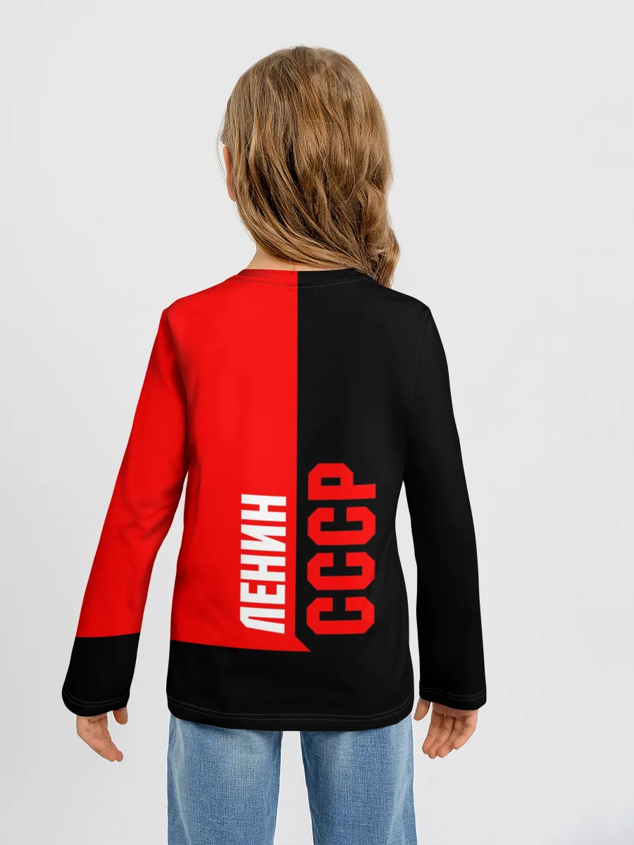 Детский лонгслив / Ленин