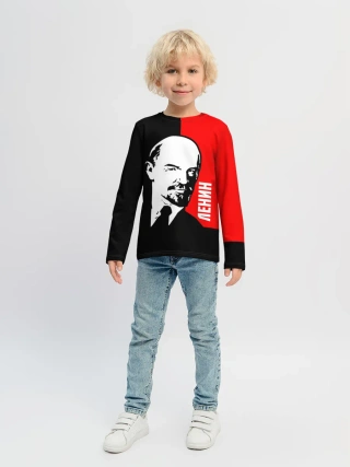 Детский лонгслив / Ленин