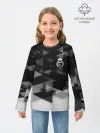 Детский лонгслив / Real Madrid Geometry Sport