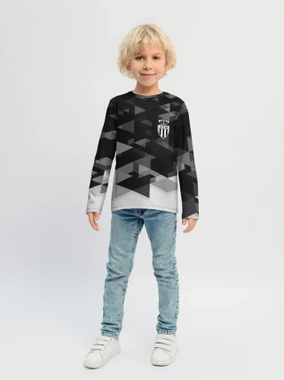 Детский лонгслив / Monaco Geometry Sport