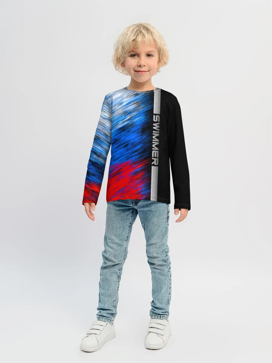 Детский лонгслив / Swimmer