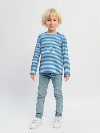 Детский лонгслив / Тельняшка Якорь