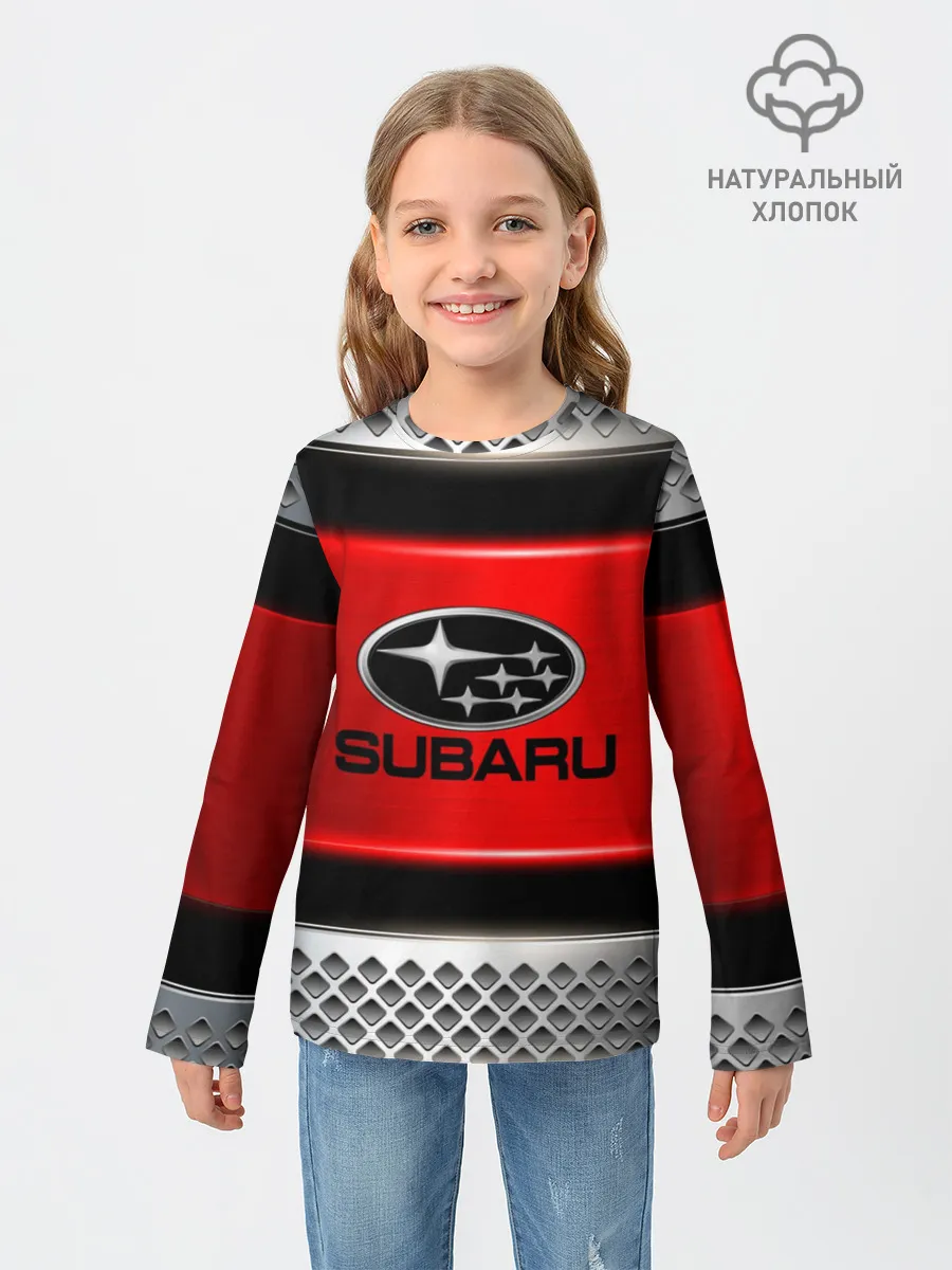 Детский лонгслив / SUBARU