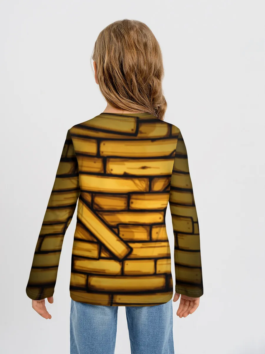 Детский лонгслив / Bendy and the ink machine