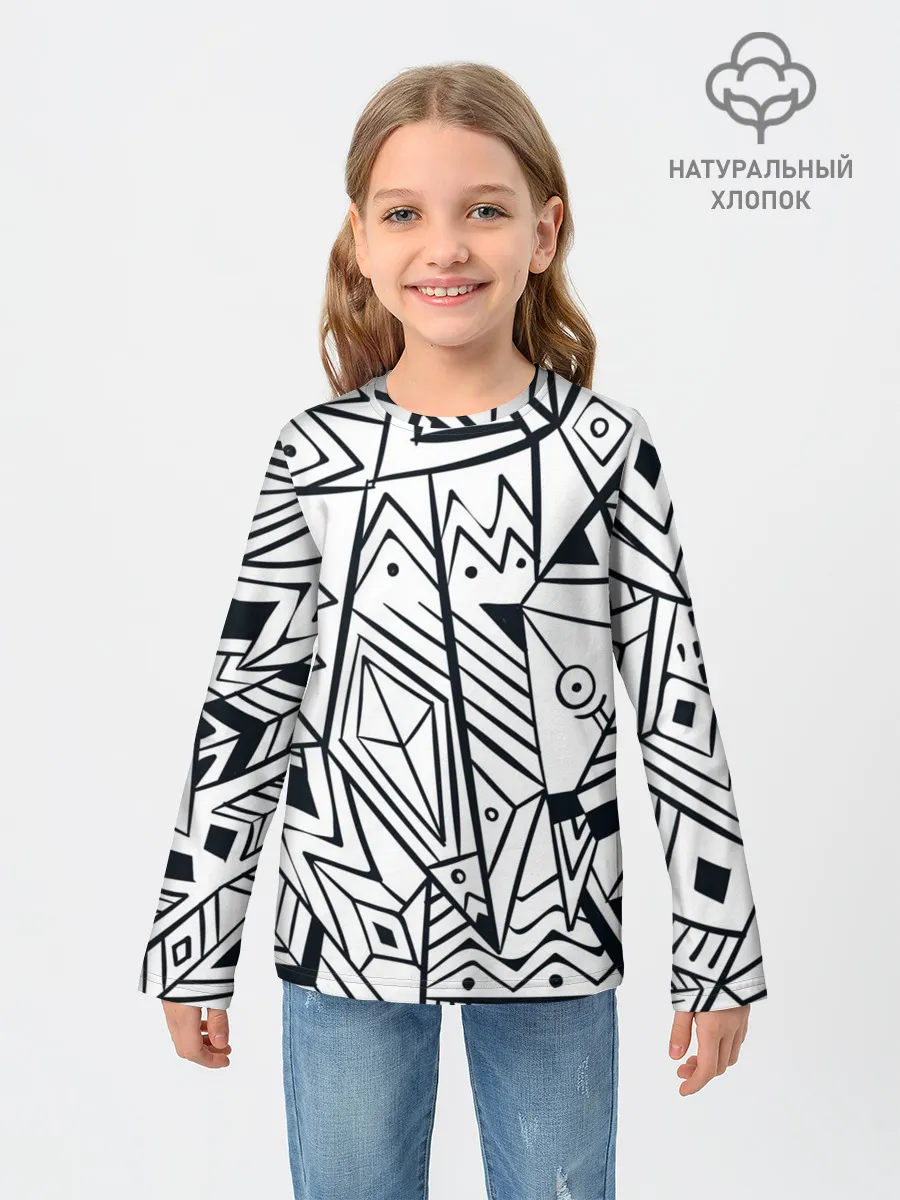 Детский лонгслив / Boho Style 2