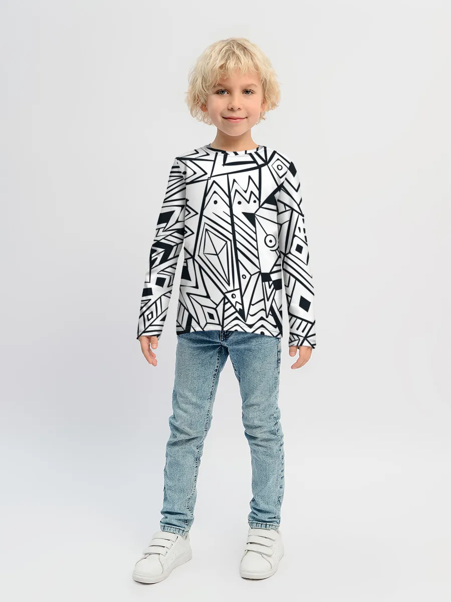 Детский лонгслив / Boho Style 2